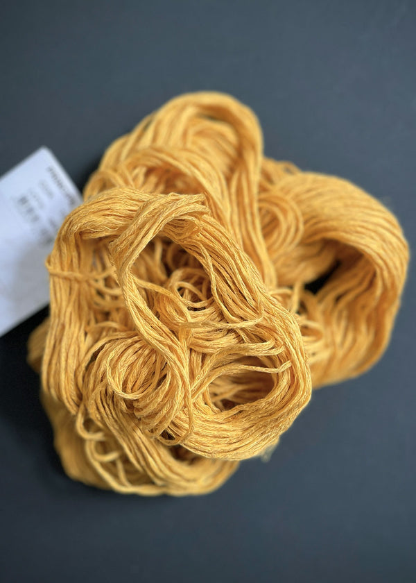 Rosários Principe Real, Linen Cotton Silk Yarn. Marigold (13)