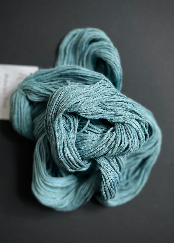 Rosários Principe Real, Linen Cotton Silk Yarn. Teal (31)