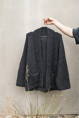 Spring Autumn Jacket, Ruke Knit. Print Knitting Pattern