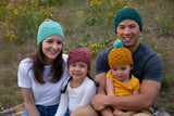 Gather Hat and Cowl, Tin Can Knits. Print Knitting Pattern