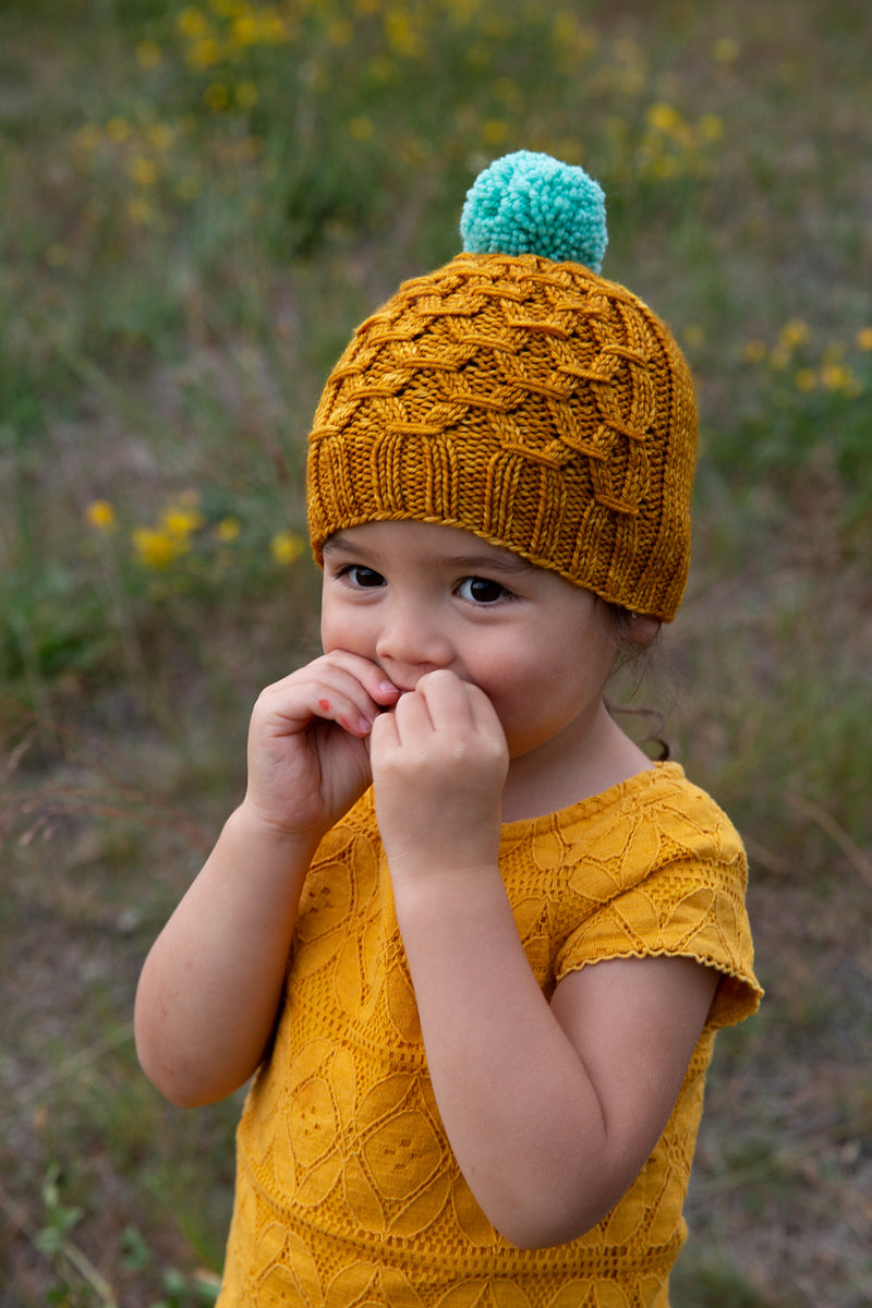 Gather Hat and Cowl, Tin Can Knits. Print Knitting Pattern
