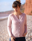 Lady Mademoiselle Dandelion Cardigan, Along Avec Anna. Printed Knitting Pattern