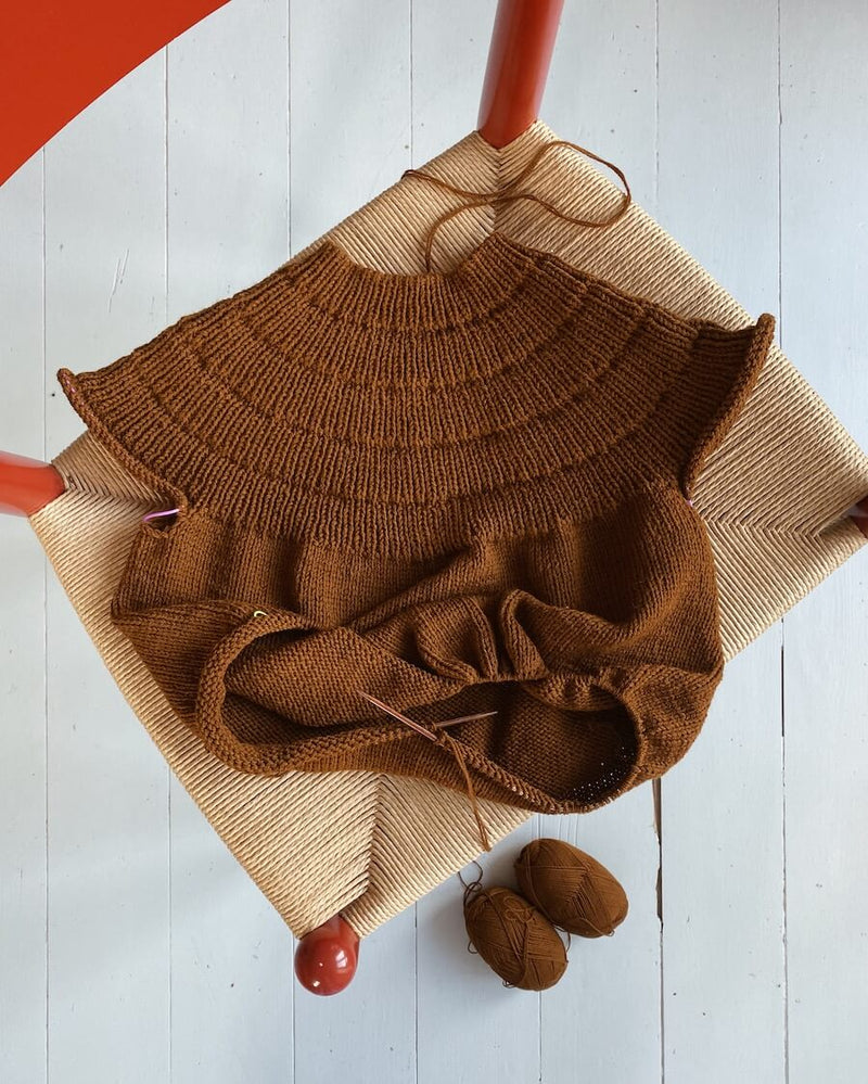 Anker's Sweater - My Size, Petite Knit. Knitting Pattern
