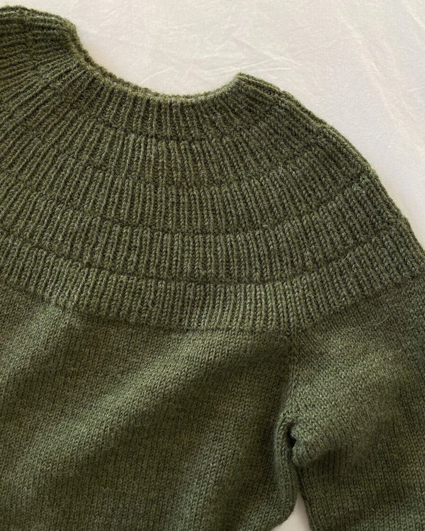 Anker's Sweater, My Boyfriend's Size, Petite Knit. Knitting Pattern