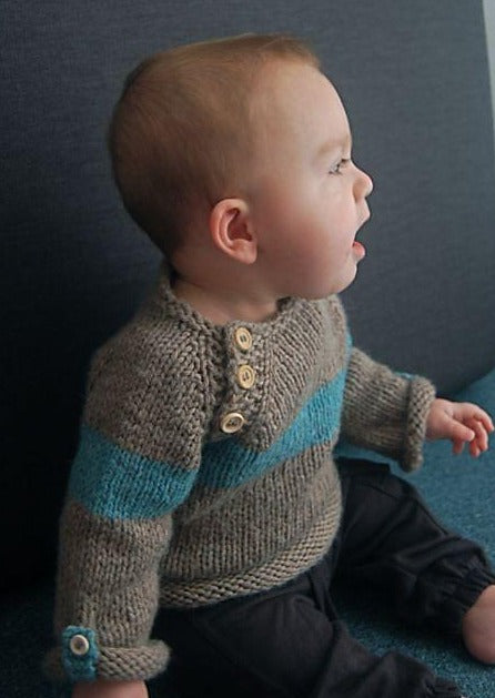 Baltic Baby, Frogginette. Print Knitting Pattern