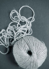 Chaska. Muhu Baby Alpaca 8ply Schist Grey (41)