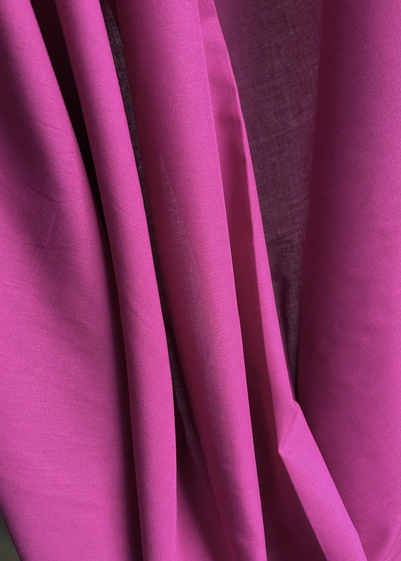 Cotton Lawn Solids - Magenta Pink