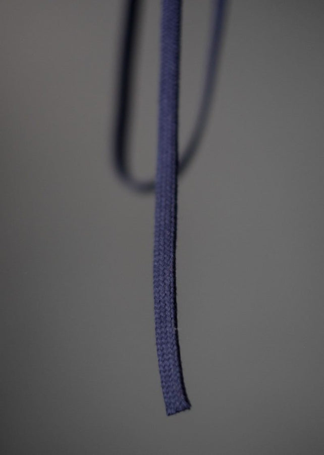 Cotton 10mm Drawstring. Navy
