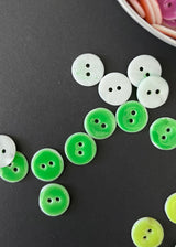 Enamel Shell Buttons 15mm - various colours