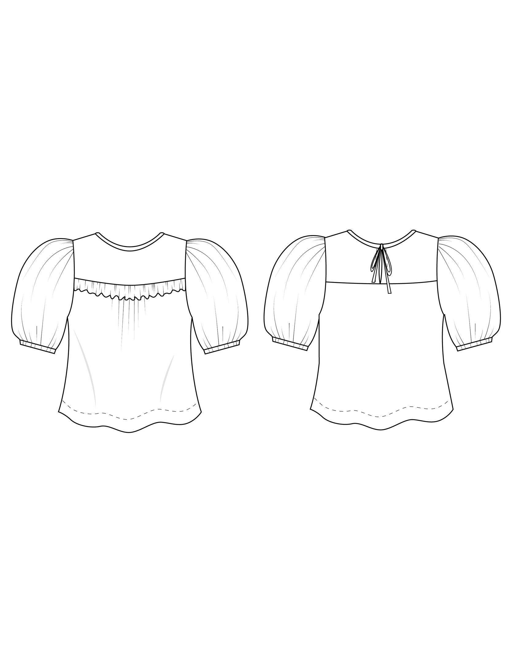 Friday Pattern Company - Sagebrush Top