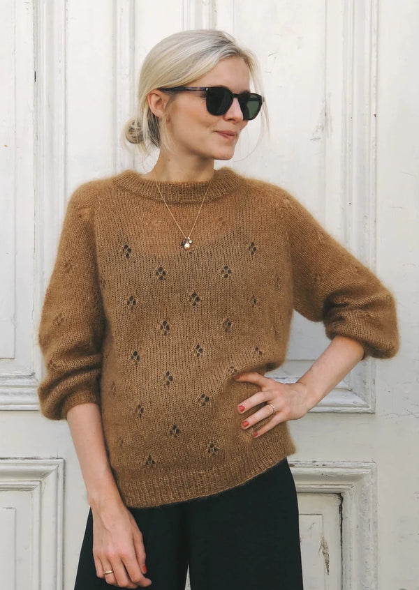 Fortune Sweater - Petite Knit. Knitting Pattern