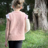 Holiday Slipover - Junior, Petite Knit. Knitting Pattern