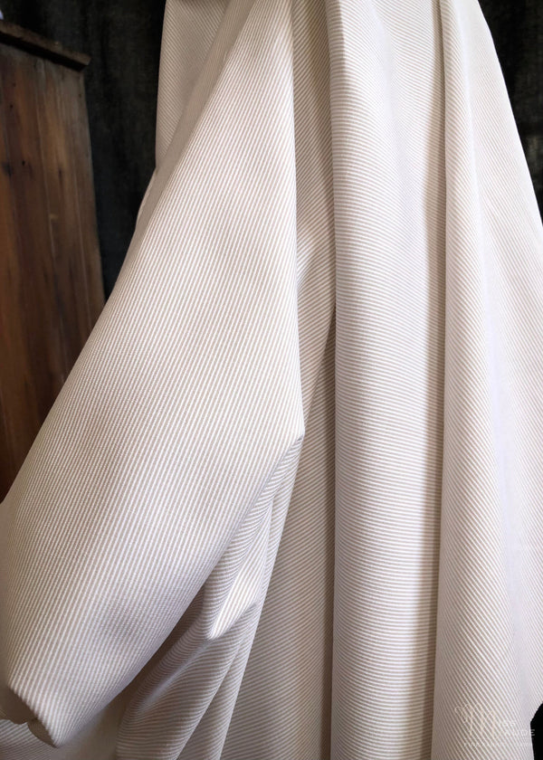 Japanese Cotton Fine Cord Shirting, Sand