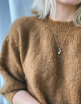 Novice Sweater - Mohair Edition, Adult. Petite Knit. Knitting Pattern