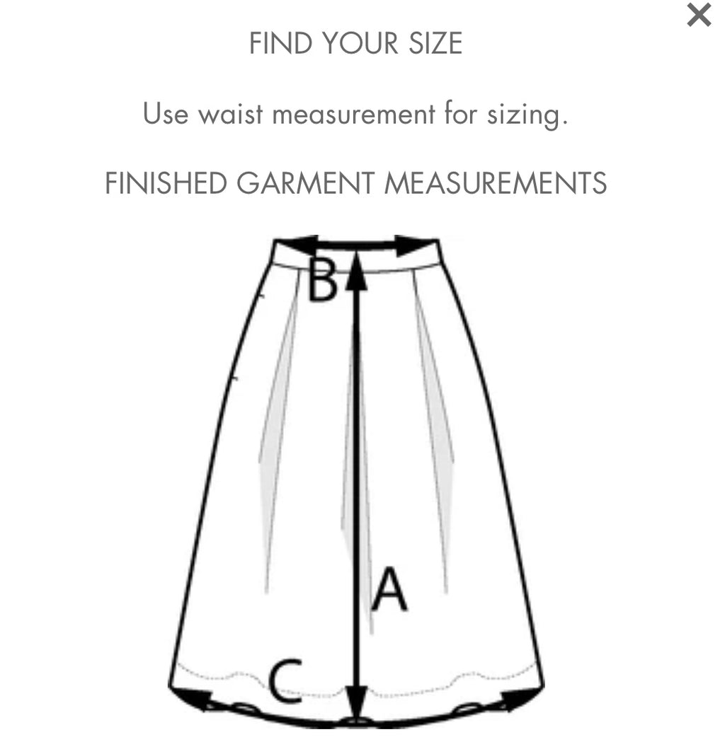 ️The Assembly Line Three Pleat Skirt Printed Sewing Pattern – Miss Maude