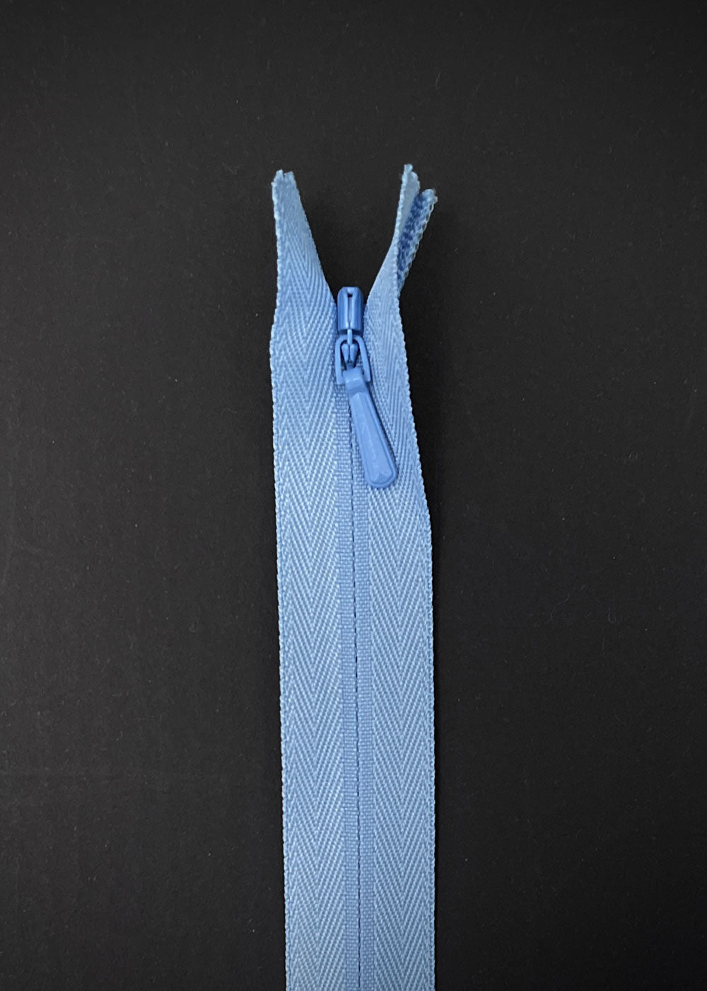 *YKK Invisible Dress Zip. Various lengths. Light Blue – Miss Maude