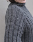 Midnight Jumper, Ruke Knit. Print Knitting Pattern