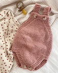 Little Brother's Romper, Petite Knit. Knitting Pattern