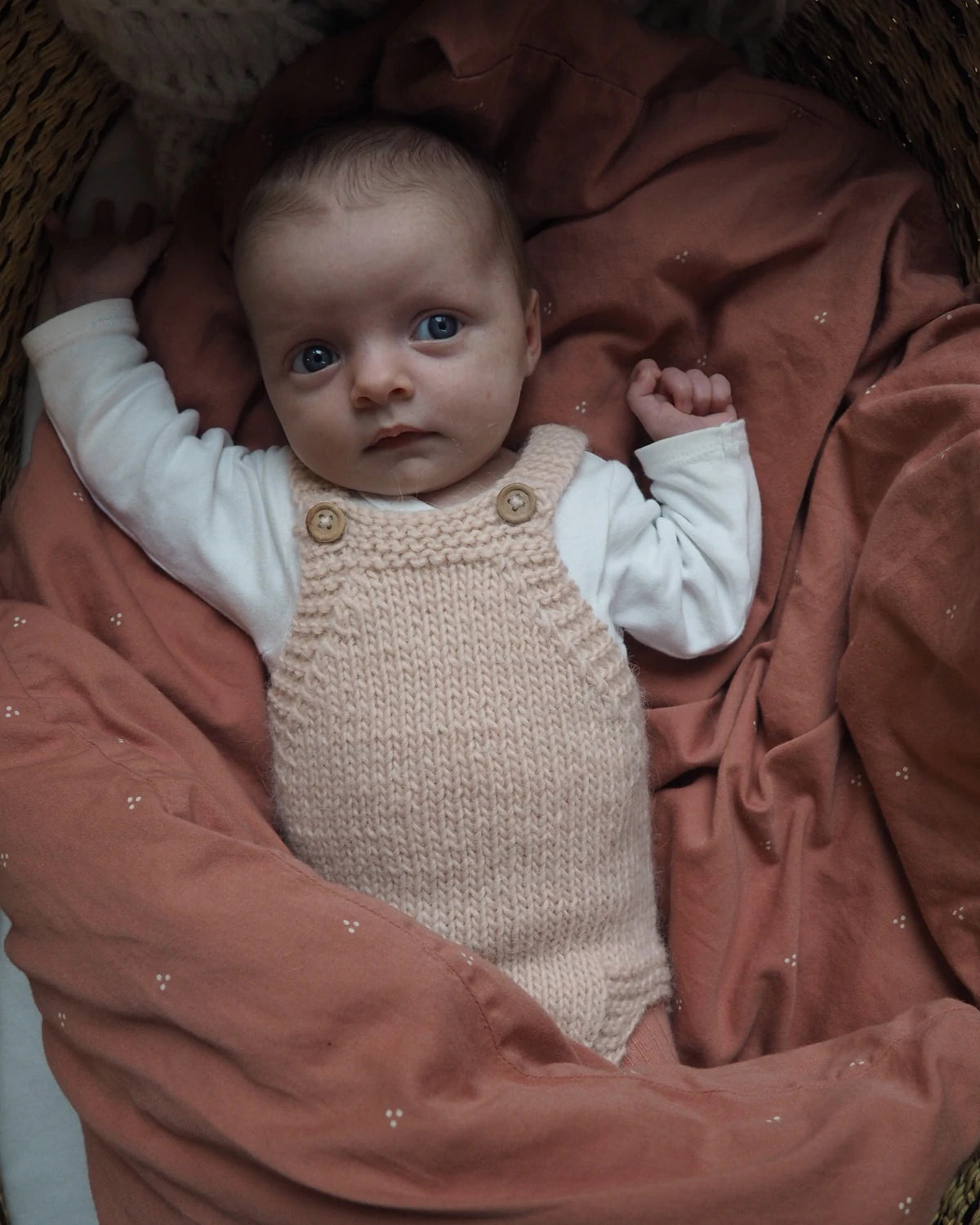 Little Brother&#39;s Romper, Petite Knit. Knitting Pattern