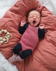 Little Brother's Romper, Petite Knit. Knitting Pattern