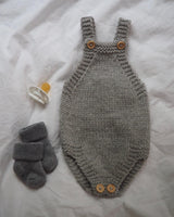 Little Brother's Romper, Petite Knit. Knitting Pattern