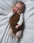 Little Brother's Romper, Petite Knit. Knitting Pattern