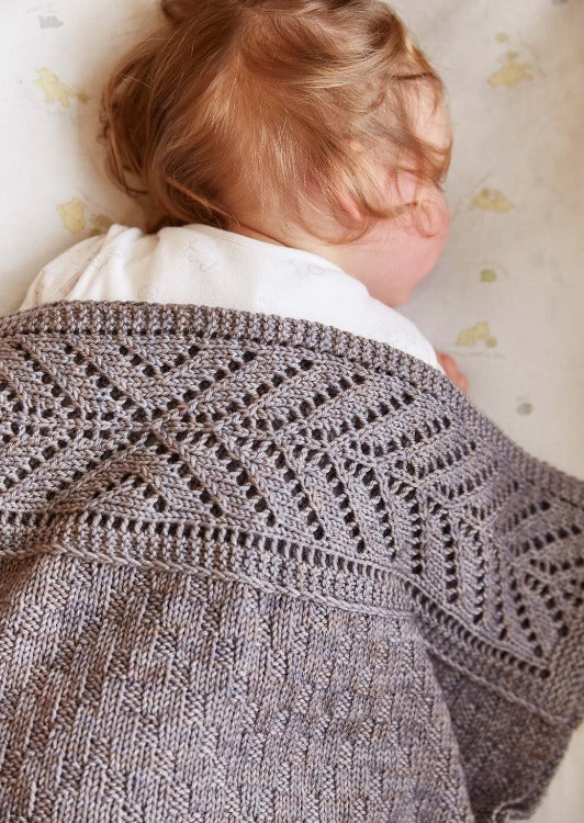 Little Tern Blanket, Tin Can Knits. Print Knitting Pattern