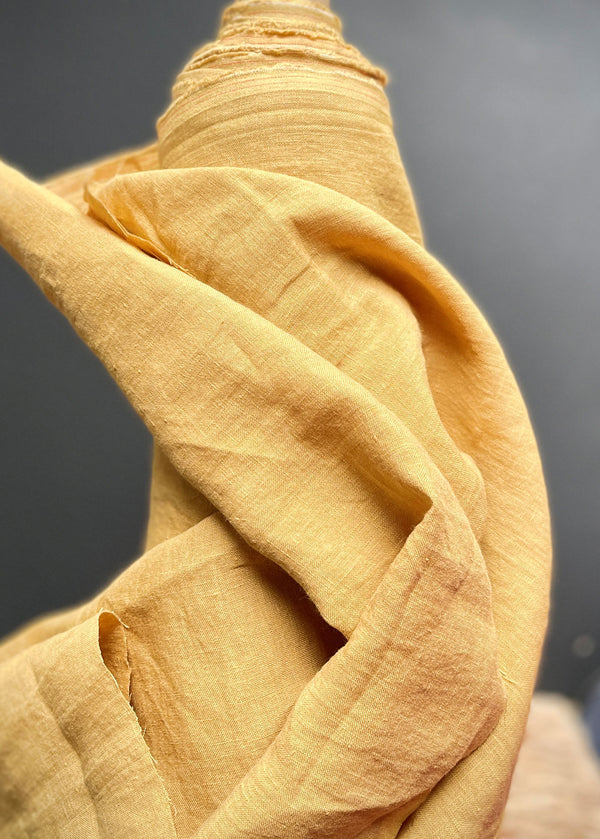 Grove Laundered Linen - Light Mustard