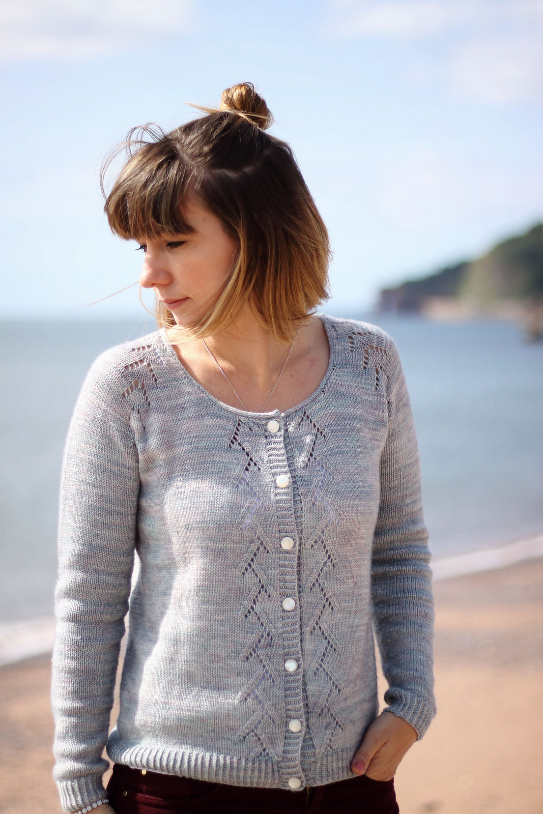 Margot Cardigan, Along Avec Anna. Printed Knitting Pattern