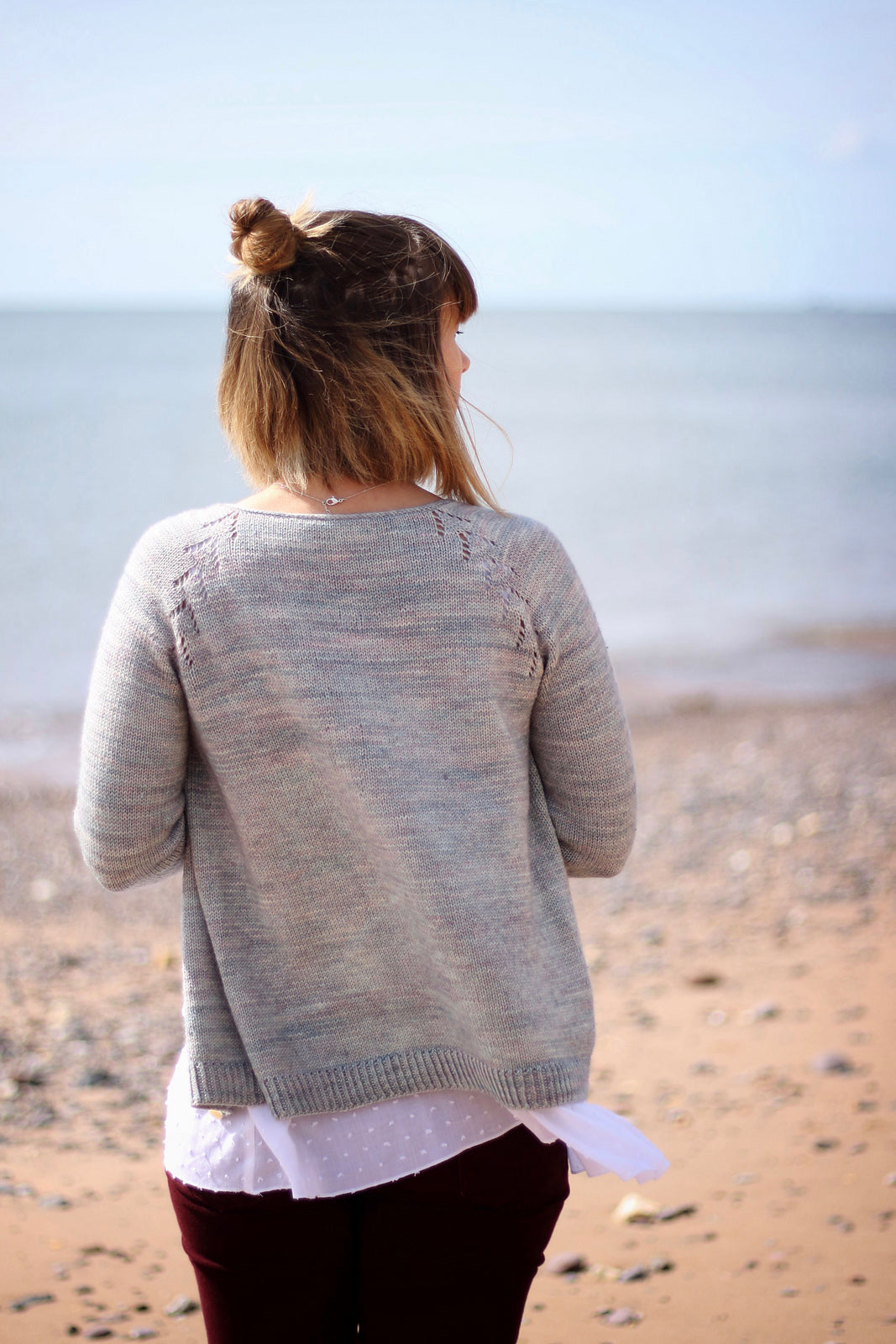 Margot Cardigan, Along Avec Anna. Printed Knitting Pattern