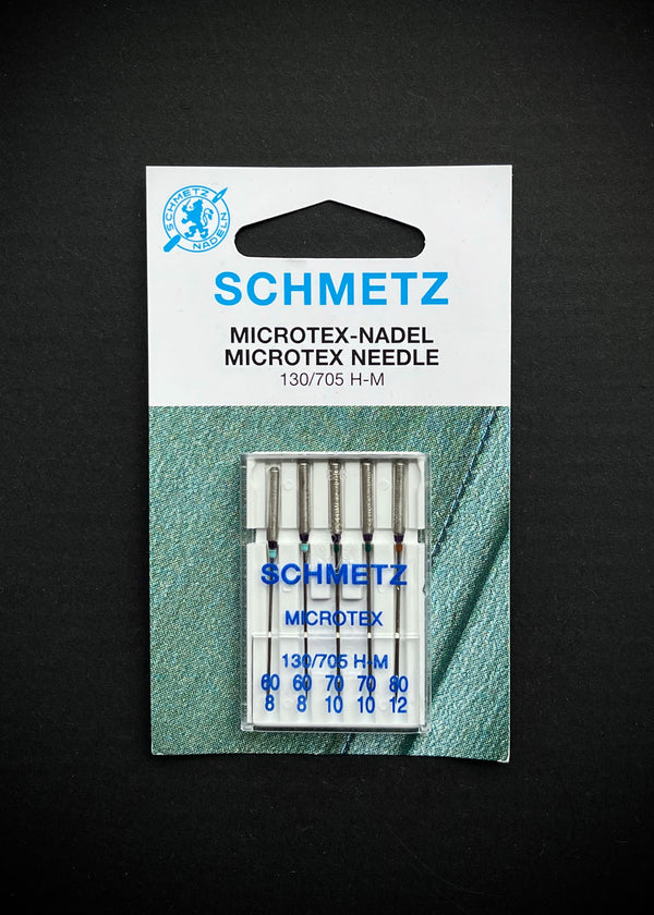Schmetz Sewing Machine Needles - Microtex Assorted Sizes