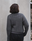 Midnight Jumper, Ruke Knit. Print Knitting Pattern