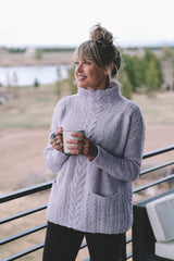 Morning Rituals Sweater, Drea Renee. Print Knitting Pattern