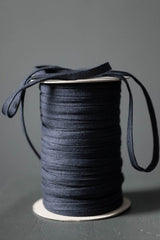 Recycled Cotton 10mm Drawstring. Navy