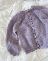 Novice Cardigan - Mohair Junior Petite Knit. Knitting Pattern