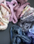 Prosper Yarn. Mint Mohair Silk Lace, Broken Pen