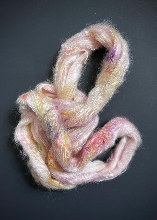Prosper Yarn. Mint Mohair Silk Lace, Sweet Little Lies