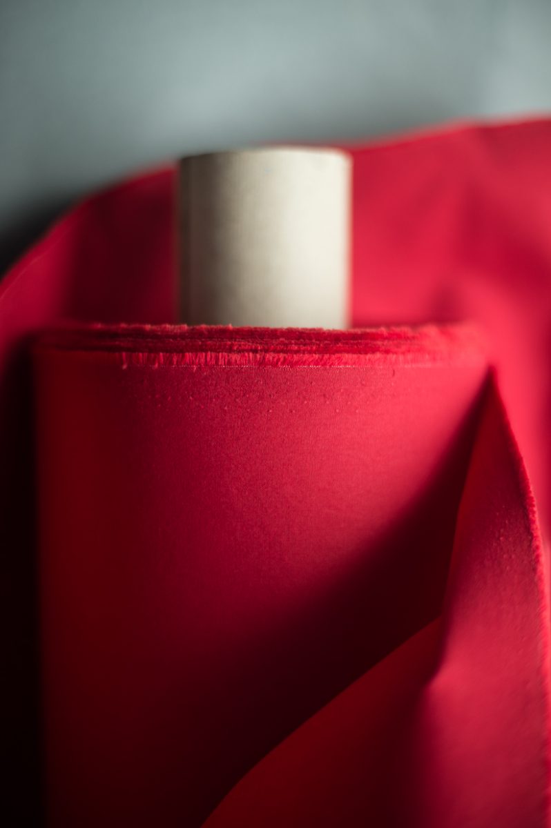 Organic Cotton Dry Oilskin - Red