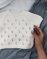 Rigmor's Summer Blouse, Petite Knit. Knitting Pattern