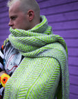 Briochevron Cowl & Scarf, by Westknits. Print Knitting Pattern