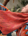 Briochevron Cowl & Scarf, by Westknits. Print Knitting Pattern