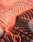 Briochevron Cowl & Scarf, by Westknits. Print Knitting Pattern
