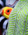 Briochevron Cowl & Scarf, by Westknits. Print Knitting Pattern