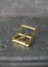 Brass Roller Buckle - 1 inch