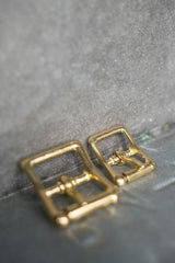 Brass Roller Buckle - 1 inch