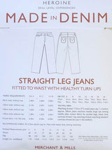 Merchant & Mills Heroine Jeans