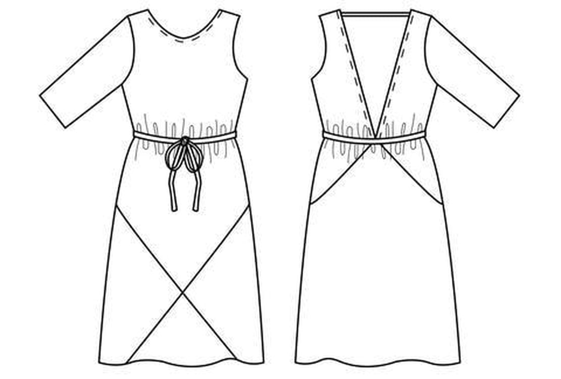 Papercut Patterns, Ravine Dress