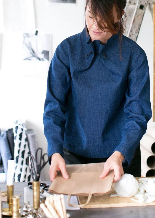The Assembly Line - Elastic Tie Sweater