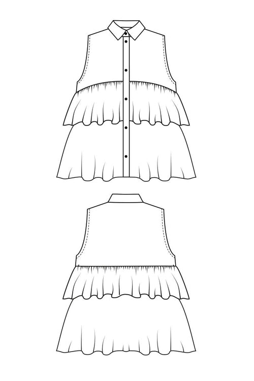 I Am Patterns, Magdala Top