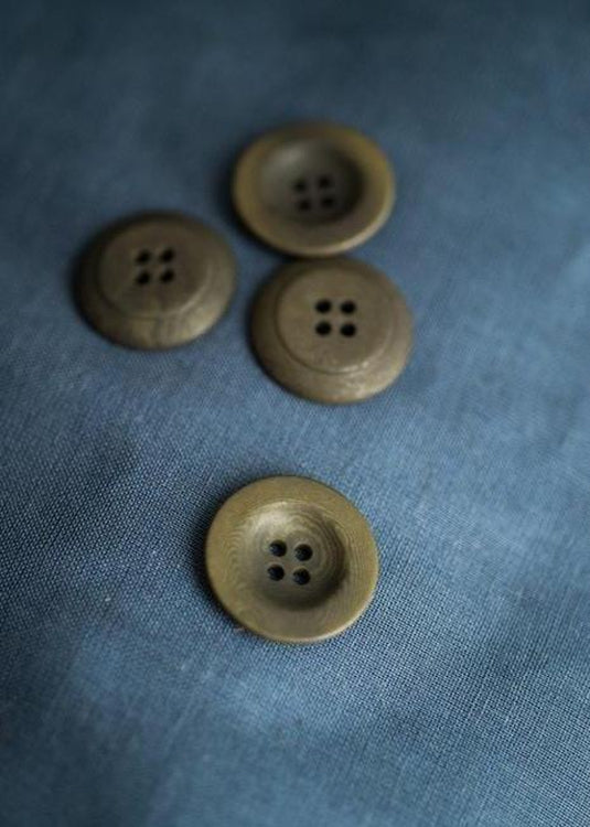 Khaki Corozo Buttons 14mm, 18mm, 22mm
